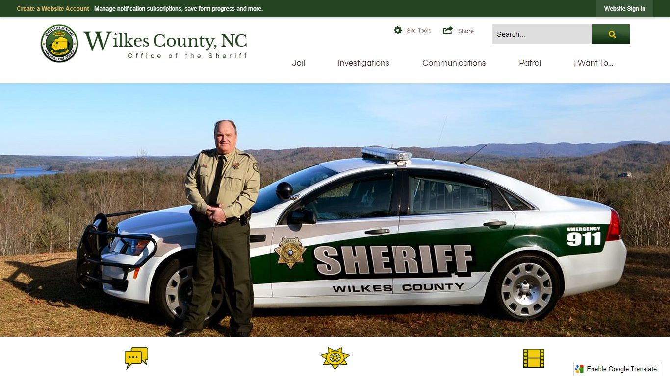 Sheriff | Wilkes County, NC